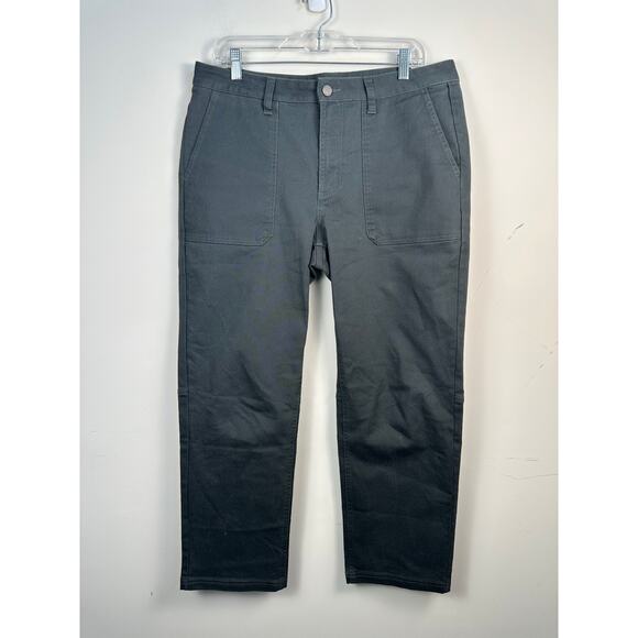 Free Fly Folly Twill Pants In Gray Size 12 EUC Canvas Ankle Hiking Gorppcore